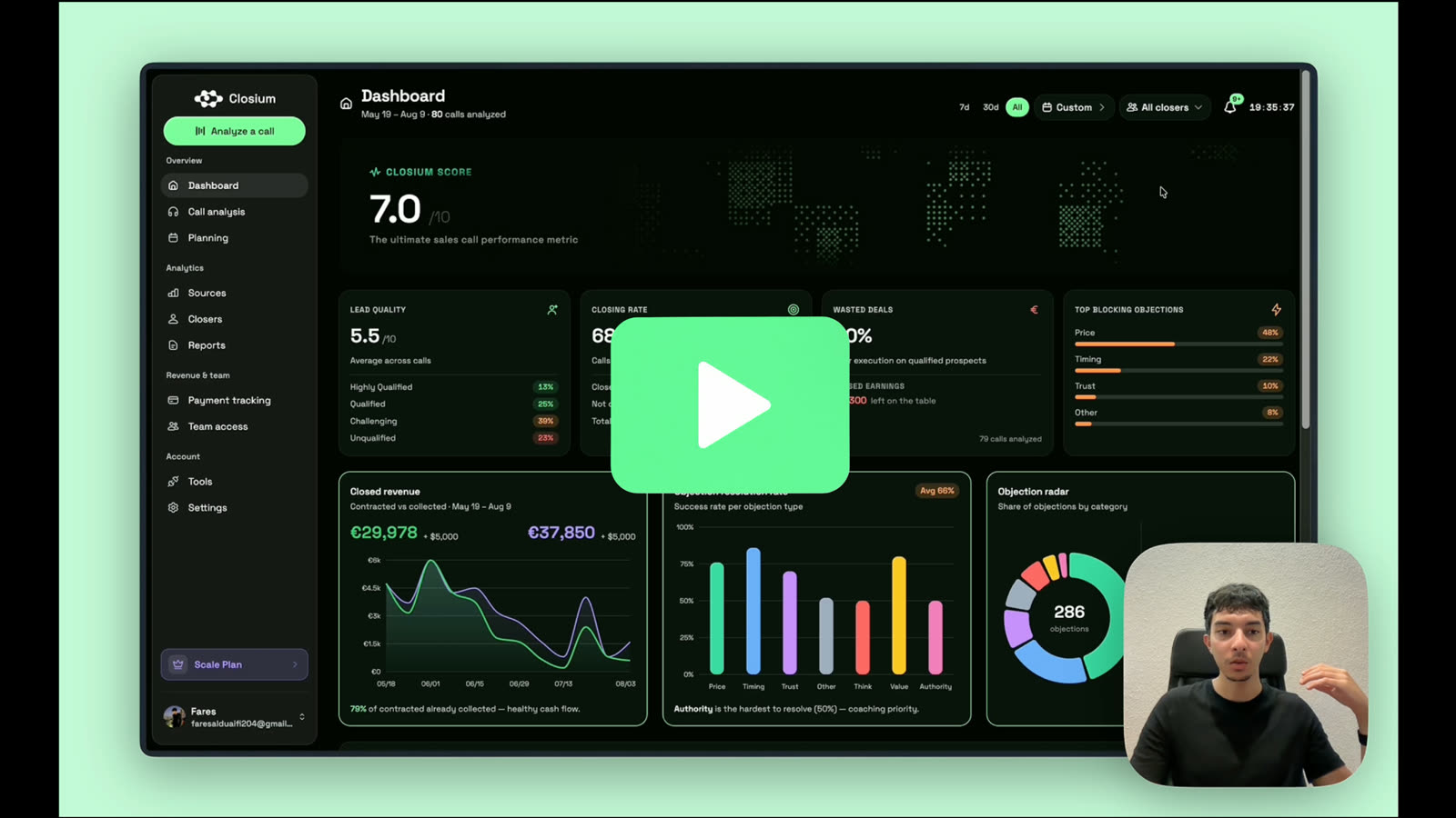 Watch the Closium demo